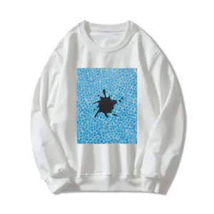 Women Romantic Spot Crew Neck Sweatshirt