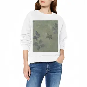 Women Clematis Vine Crew Neck Sweatshirt