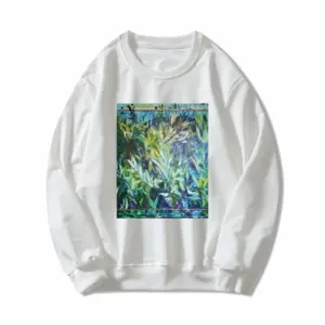 Women Olive Trees At Dusk Crew Neck Sweatshirt