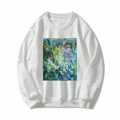 Women Olive Trees At Dusk Crew Neck Sweatshirt