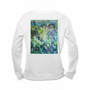 Women Olive Trees At Dusk Crew Neck Sweatshirt