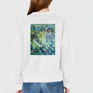 Women Olive Trees At Dusk Crew Neck Sweatshirt