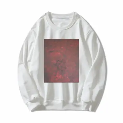 Women African Red Crew Neck Sweatshirt