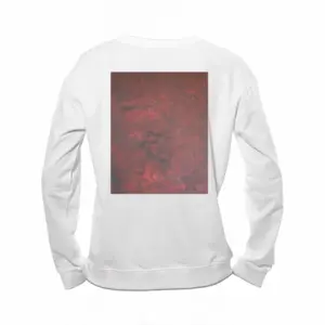 Women African Red Crew Neck Sweatshirt