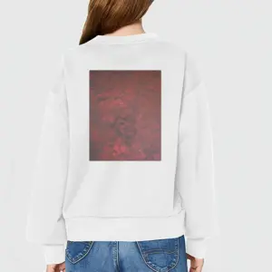 Women African Red Crew Neck Sweatshirt