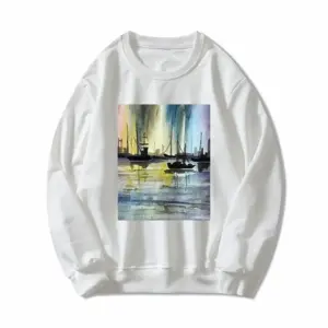 Women The City Bay Crew Neck Sweatshirt