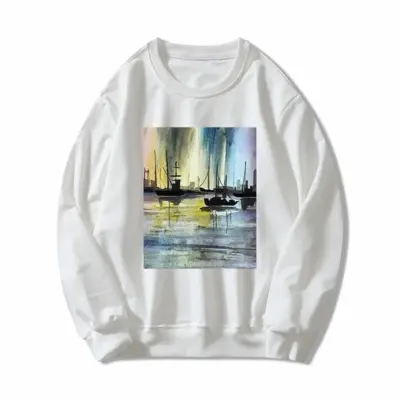 Women The City Bay Crew Neck Sweatshirt