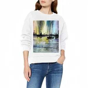 Women The City Bay Crew Neck Sweatshirt