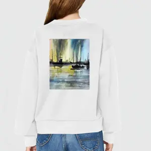 Women The City Bay Crew Neck Sweatshirt