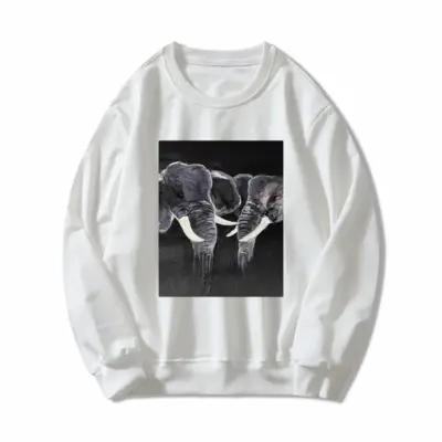 Women Wild And Free Crew Neck Sweatshirt