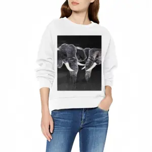 Women Wild And Free Crew Neck Sweatshirt