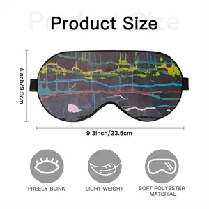 Horizontal Drip Sleep Eye Mask