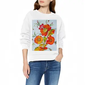 Women Delighted Crew Neck Sweatshirt