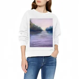 Women Autumn Leaves Crew Neck Sweatshirt