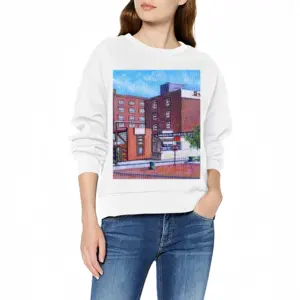 Women #8Th And Q Crew Neck Sweatshirt