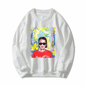 Women Coca Cola Girl Crew Neck Sweatshirt