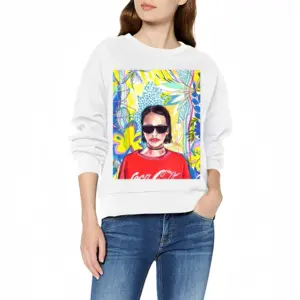 Women Coca Cola Girl Crew Neck Sweatshirt