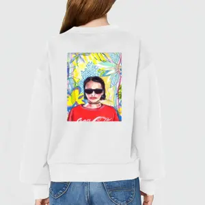 Women Coca Cola Girl Crew Neck Sweatshirt