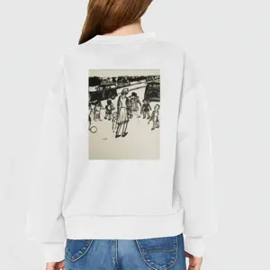 Women Street Kids Crew Neck Sweatshirt