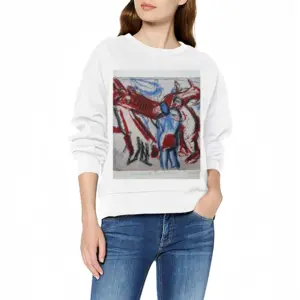 Women Smithfield Meat Market Crew Neck Sweatshirt