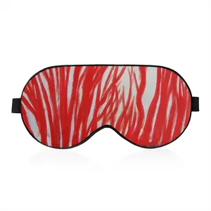 Red Trees Sleep Eye Mask