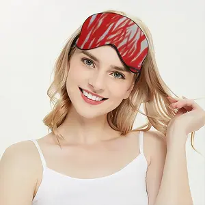 Red Trees Sleep Eye Mask