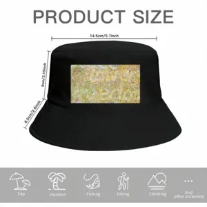 Peace Flowers Freedom Happiness Thick Fisherman Hat