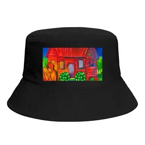 Red House With Miles Thick Fisherman Hat