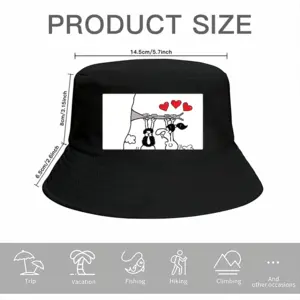 Love Is Everywhere Thick Fisherman Hat