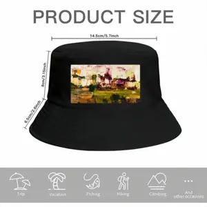 Blooming Cherry Trees Thick Fisherman Hat