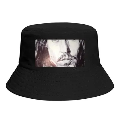 Johnny Depp Portrait Thick Fisherman Hat