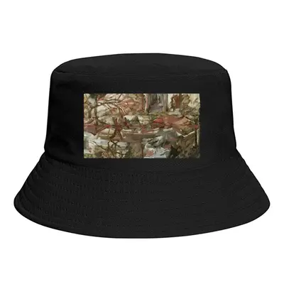 Night In Altwienerhof Thick Fisherman Hat