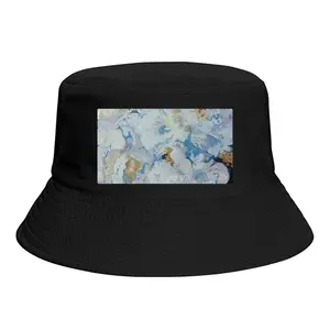 Peonies In The Stars Thick Fisherman Hat