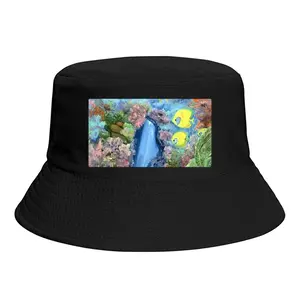 Underwater Meditation Thick Fisherman Hat