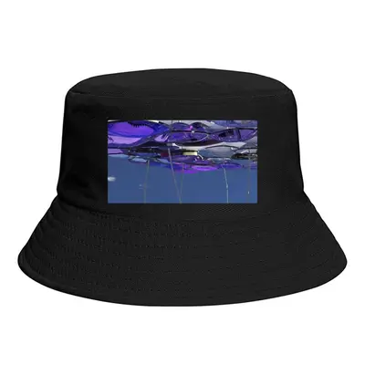 A Cool Vista Of Blue And Purple (2014) Thick Fisherman Hat