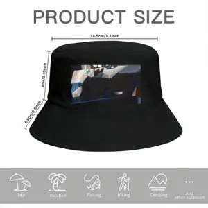 Black Thick Fisherman Hat