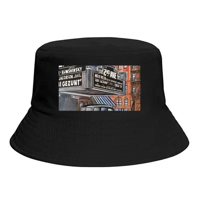 #2Nd Avenue Theater New York City Thick Fisherman Hat