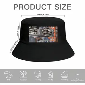 #2Nd Avenue Theater New York City Thick Fisherman Hat