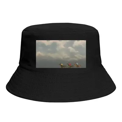 Beach With Riders Thick Fisherman Hat