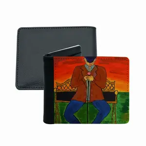 The Boy On The Bench Men's Wallet