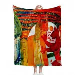 73 Fragment S Flannel Blanket (Multi-Size, Vertical)