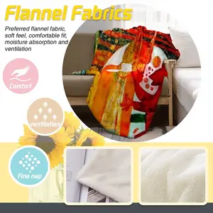 73 Fragment S Flannel Blanket (Multi-Size, Vertical)