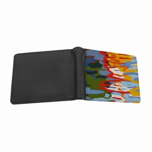 Reflections Of Boats In Water 3 Men's Wallet