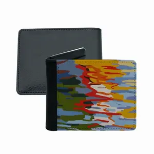 Reflections Of Boats In Water 3 Men's Wallet