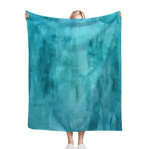 The Sea Flannel Blanket (Multi-Size, Vertical)