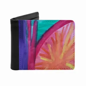 Colorful Straws Men's Wallet