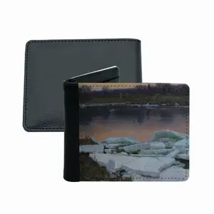 Ice Drift Twilight Men's Wallet