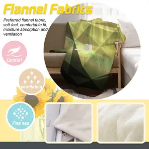 Corner Flannel Blanket (Multi-Size, Vertical)