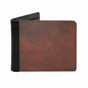 Burnt Red Clouds Men's Wallet