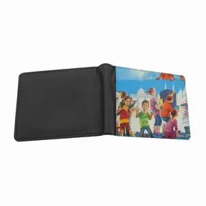 Painting The Dream World Men's Wallet